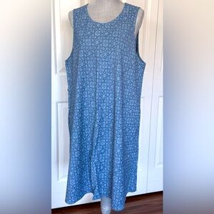GAP Linen-Look Tank Midi Dress- Sz XXL